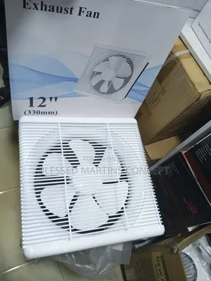 12"Exhaust Fan,Remove Odor, Moisture,Heat From Room/Bathroom/ Kitchen