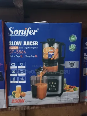Slow Juicer Large Feeding Juice Extractor With Touch Screen