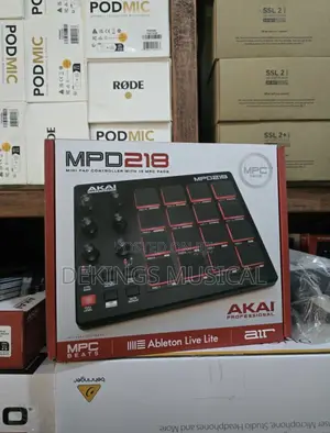 Professional Akai MPD218 Midi Pad Controller