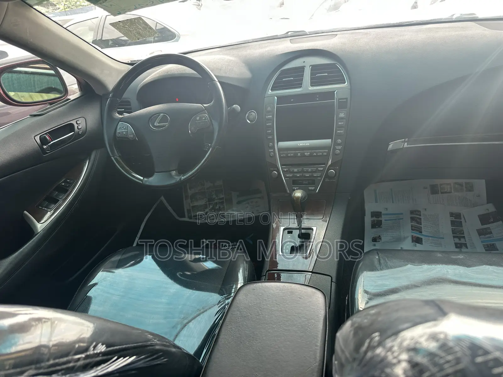 Lexus ES 350 2011 Red
