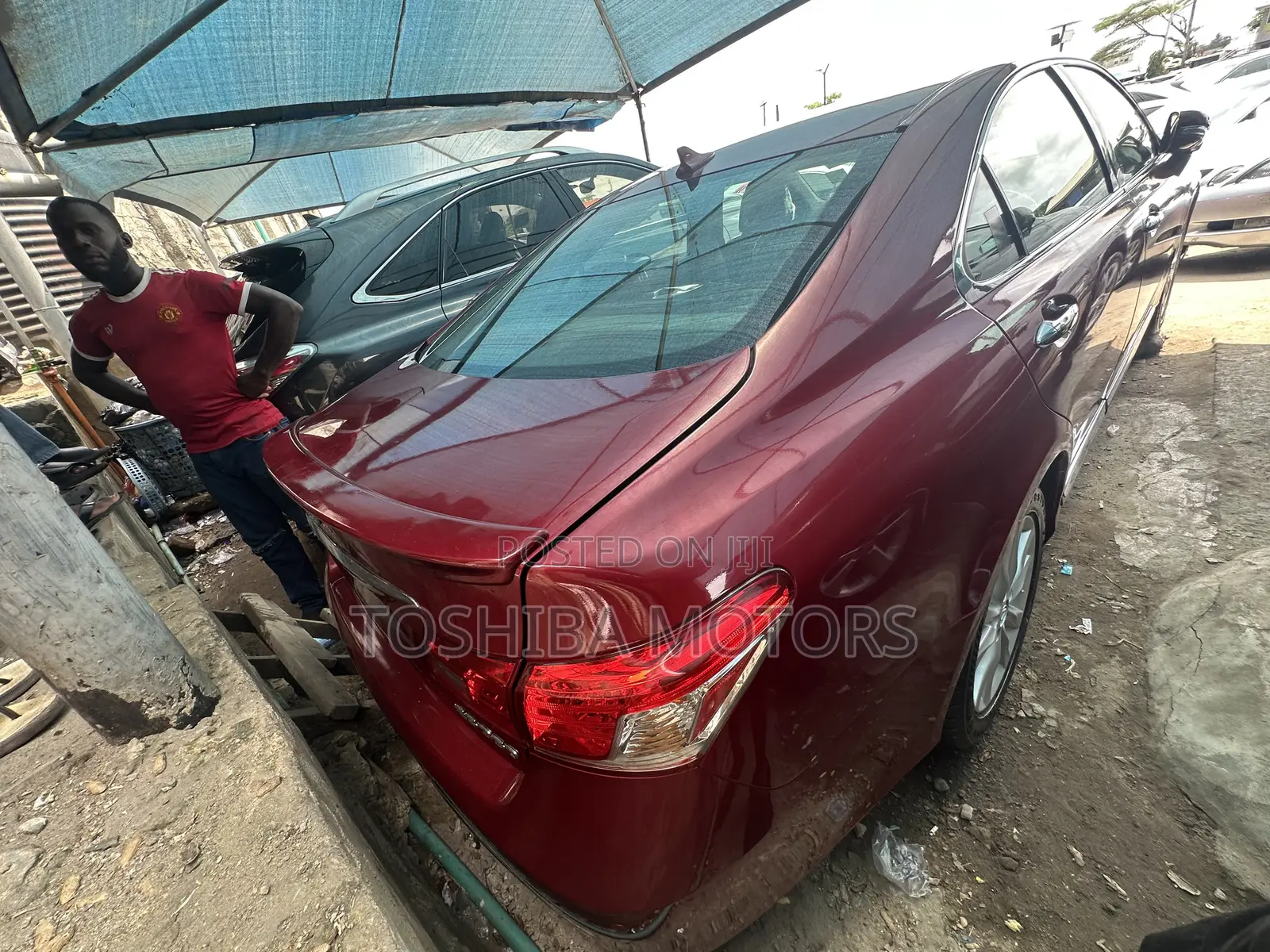 Lexus ES 350 2011 Red