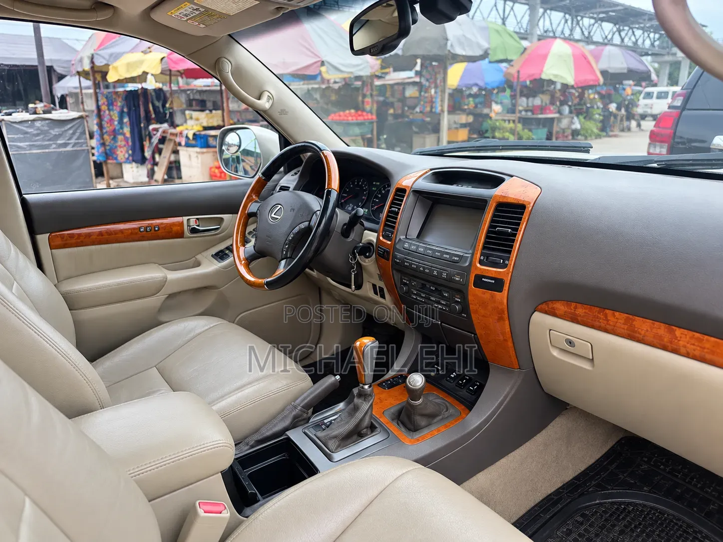 Lexus GX 470 Sport Utility 2005 Gold