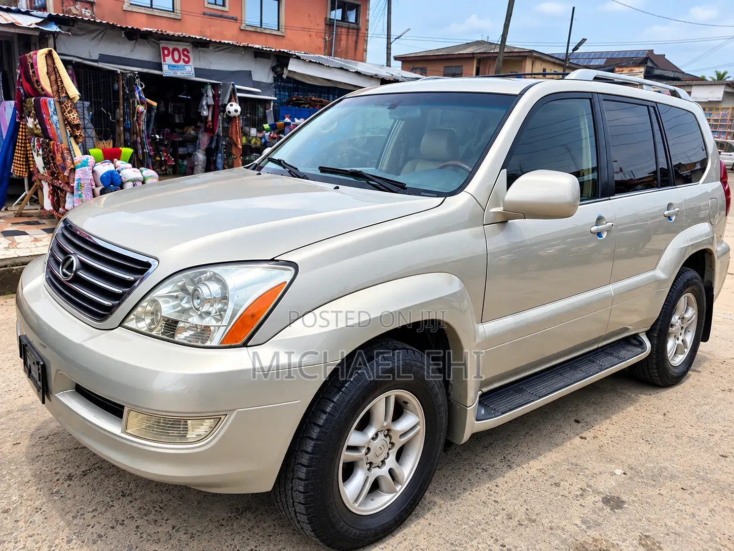 Lexus GX 470 Sport Utility 2005 Gold