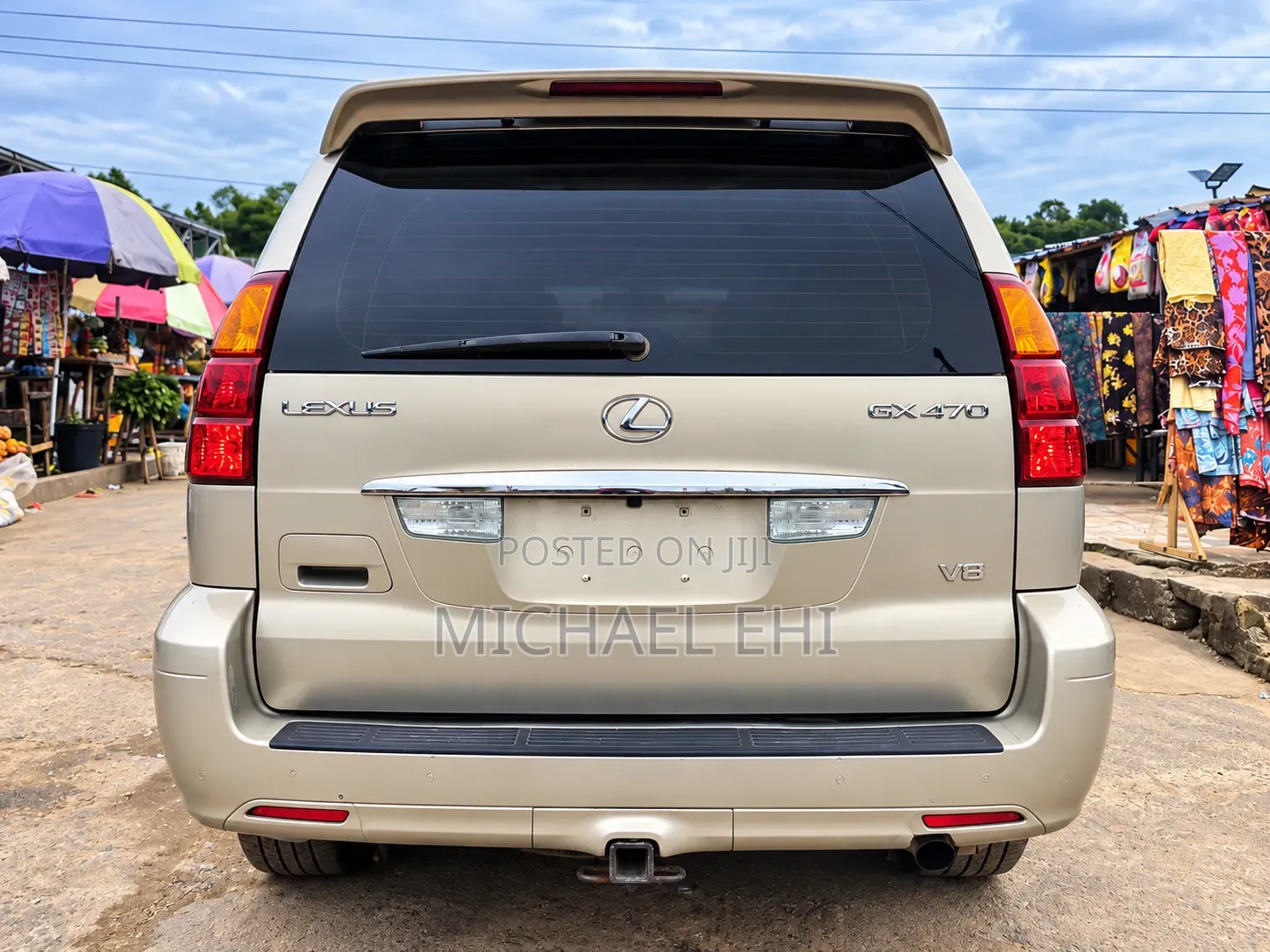 Lexus GX 470 Sport Utility 2005 Gold