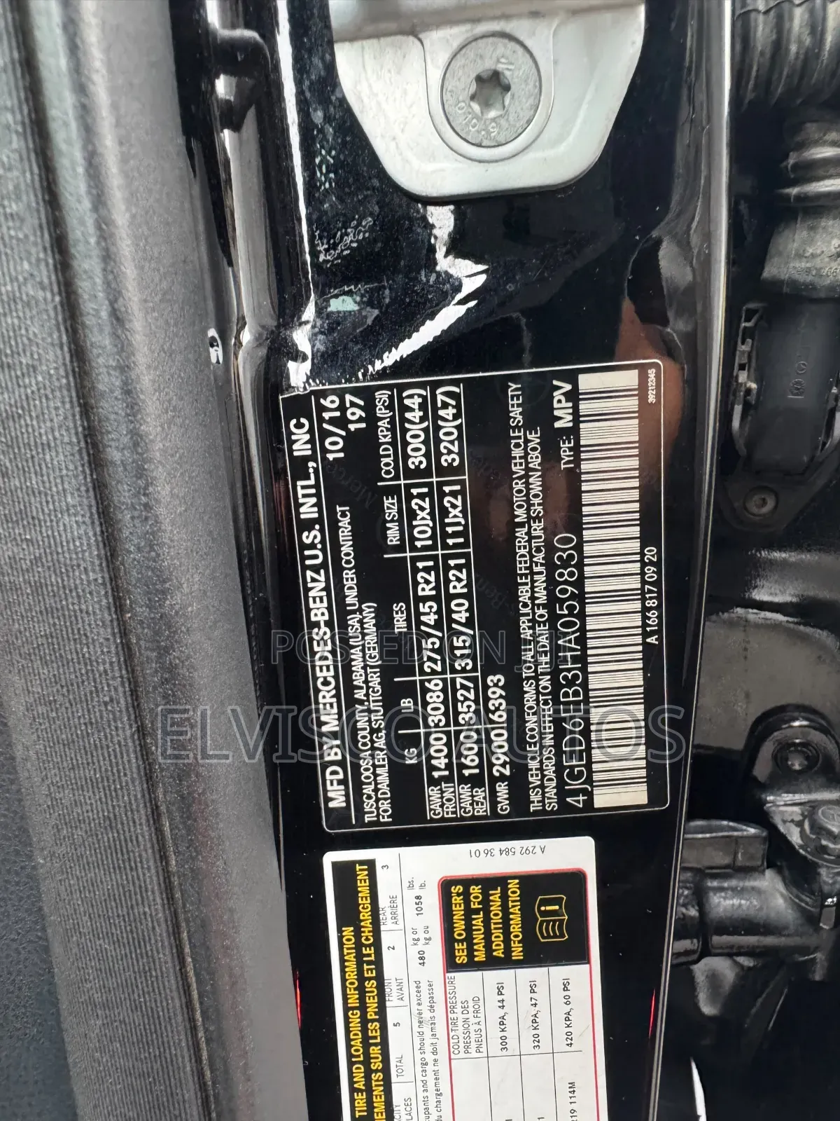 Mercedes-Benz GLE-Class 2017 Black