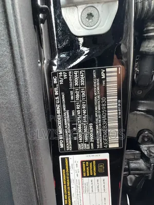 Mercedes-Benz GLE-Class 2017 Black