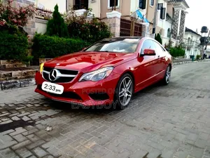 Mercedes-Benz E400 2015 Red