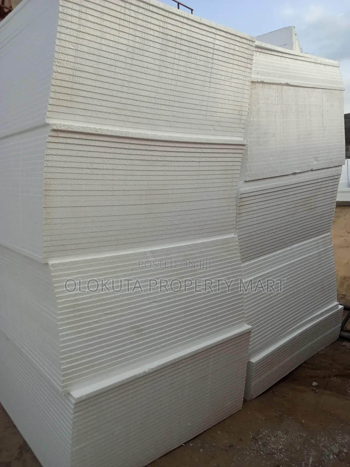 Polystyrene Board Parapet and Slab