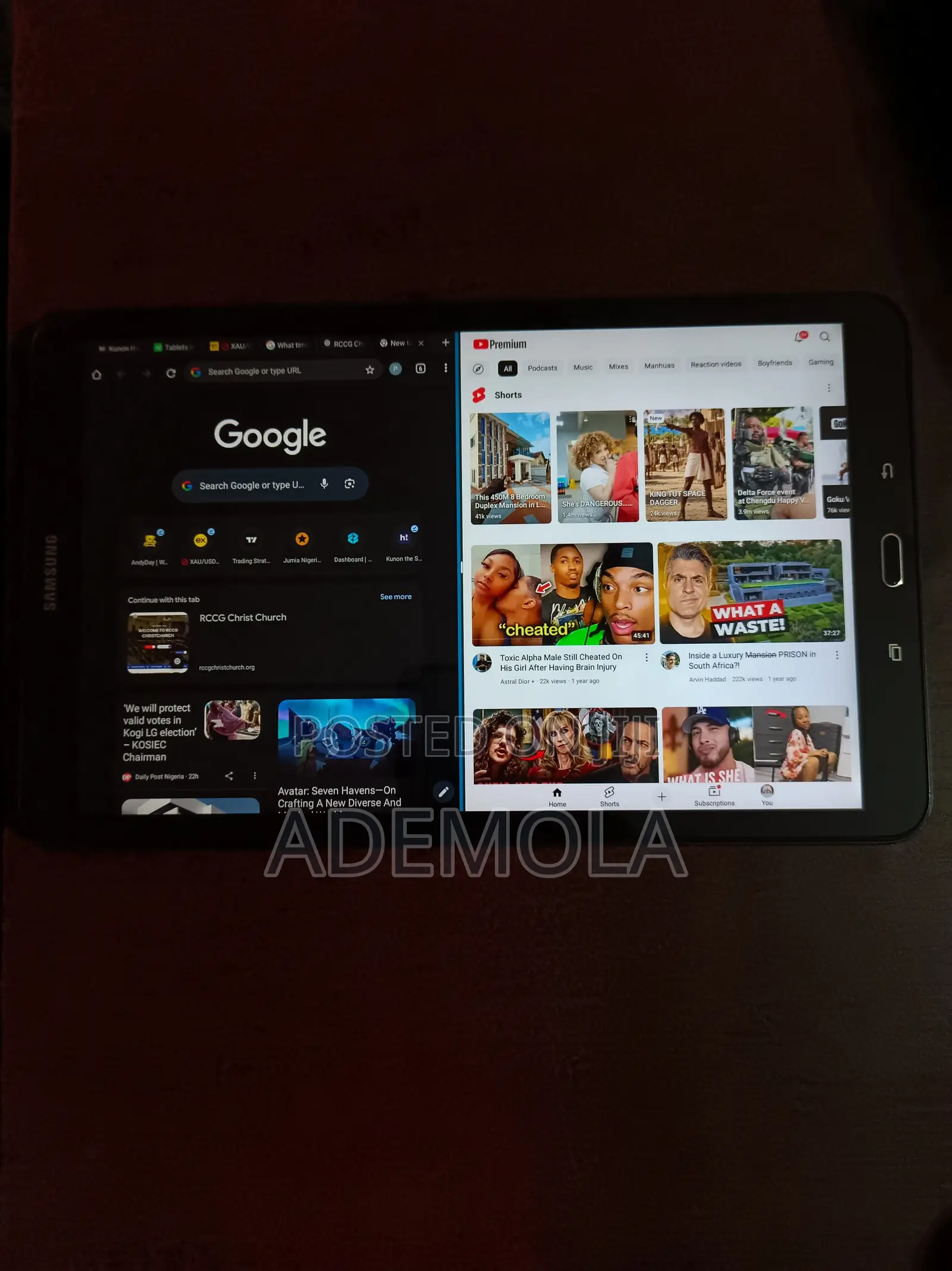 Samsung Galaxy Tab A 10.1 (2016) 32 GB Black