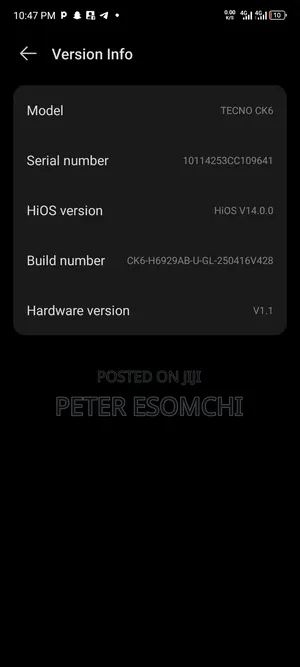 Tecno Camon 20 256 GB Blue