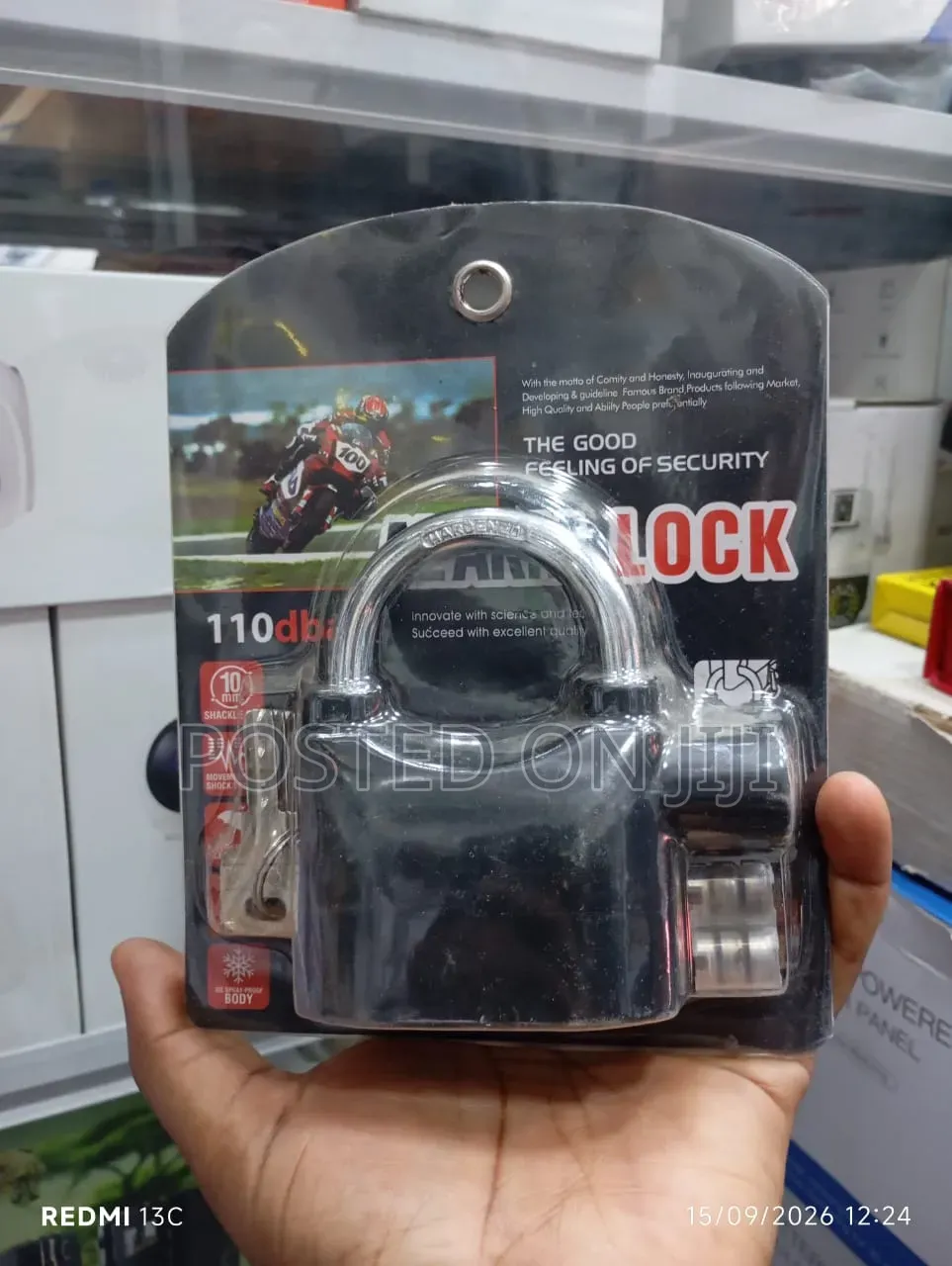 Security Alarm Padlock