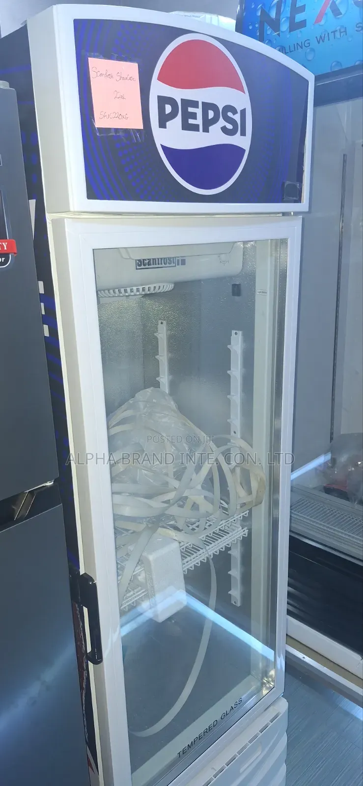 Scanfrost Display Fridge 220lts