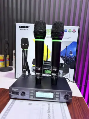 Professional Shure Wireless Microphone MLG-322f