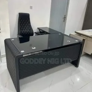 Solid Office Table With Extension