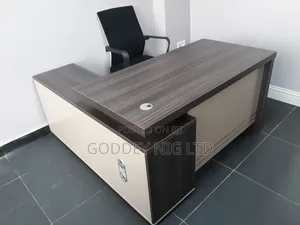 Solid Office Table With Extension