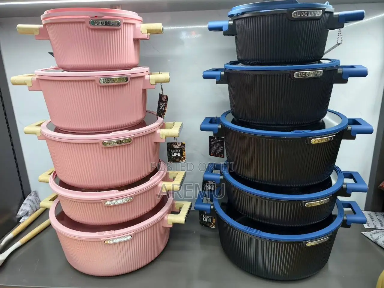 10 Pieces Cookware Set