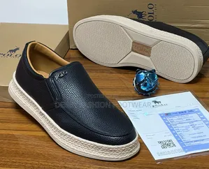 High Quality Black and Brown Polo Shoe