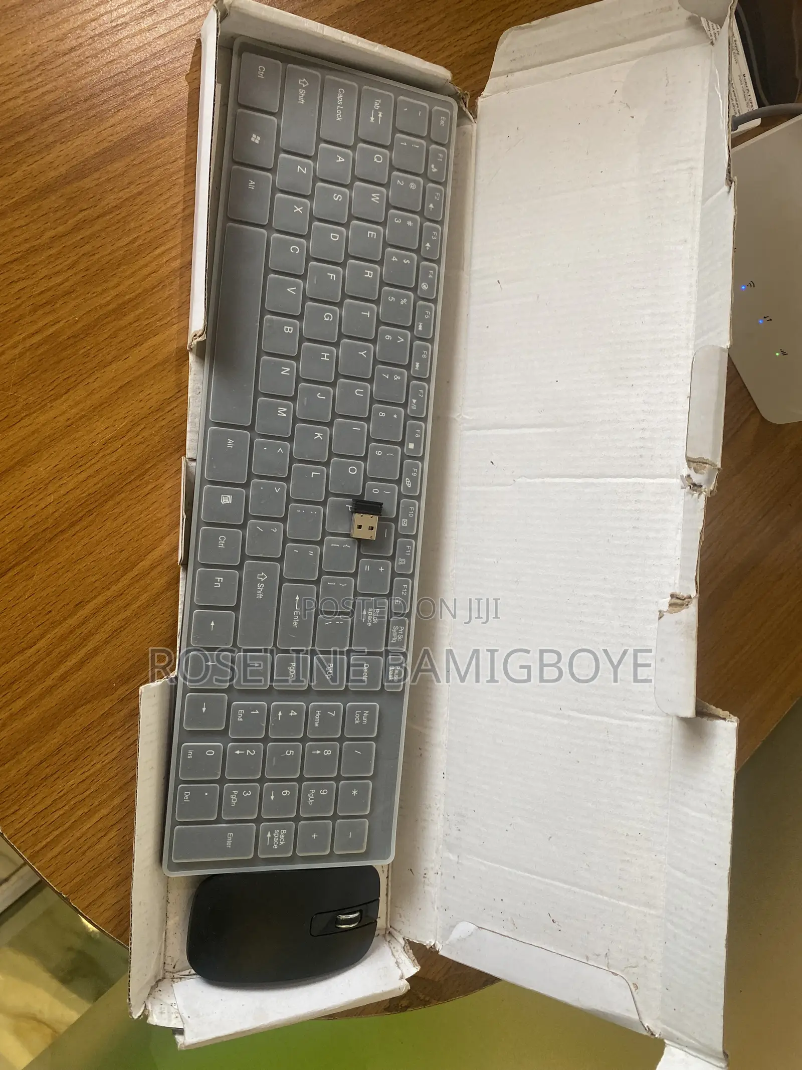 External Wireless Keyboard With Mouse