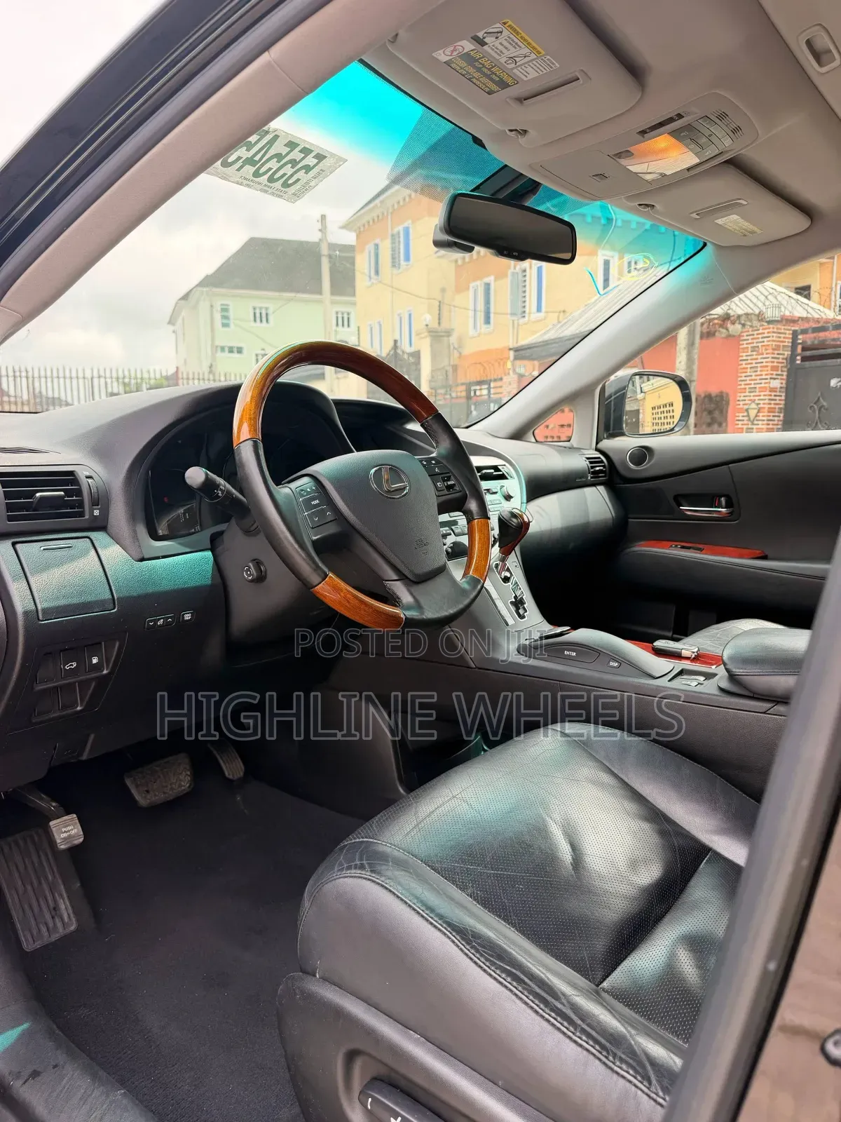 Lexus RX 350 AWD 2012 Black