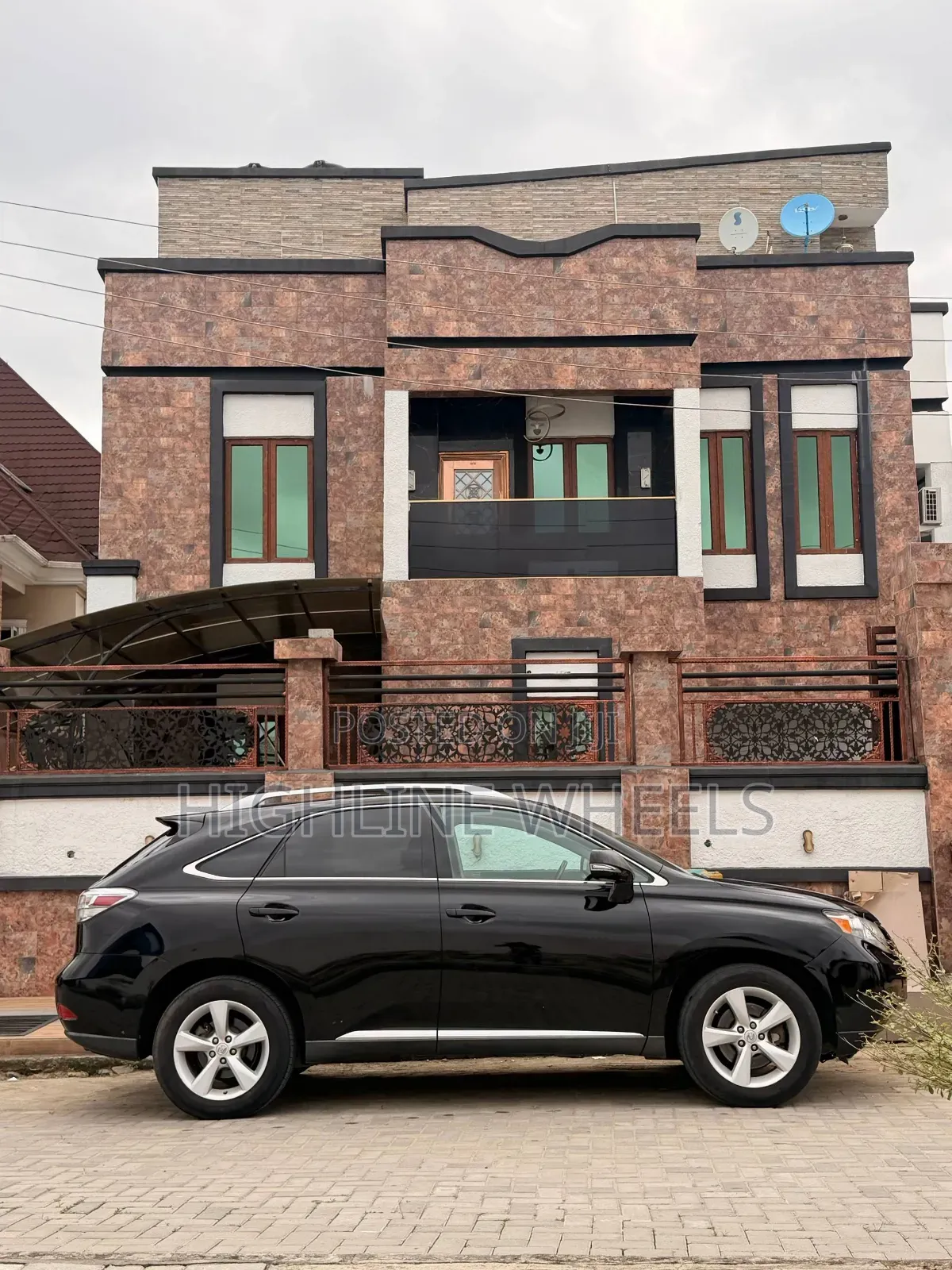 Lexus RX 350 AWD 2012 Black