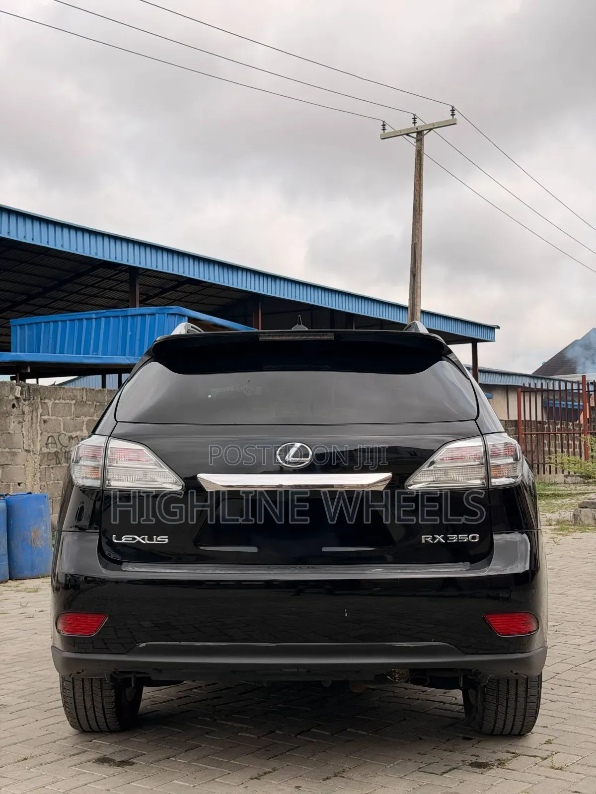 Lexus RX 350 AWD 2012 Black