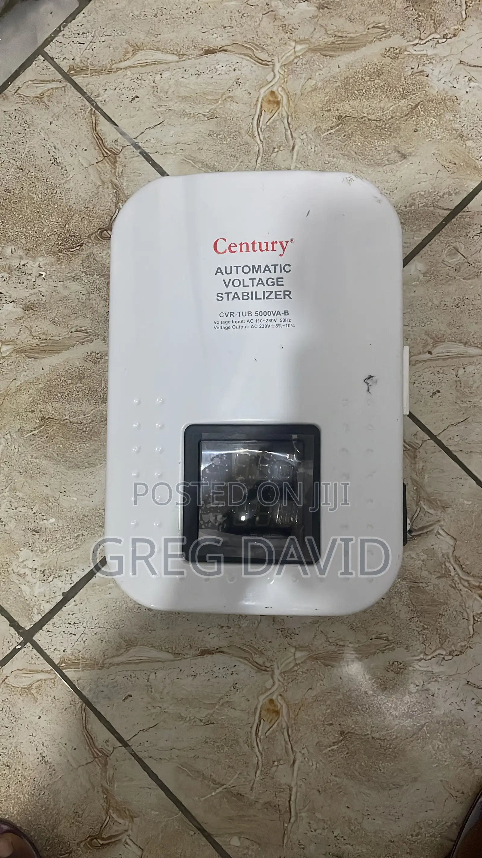 Century Automatic Voltage Stabilizer