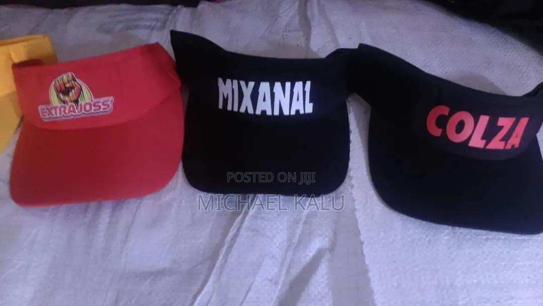 Branded Face Caps