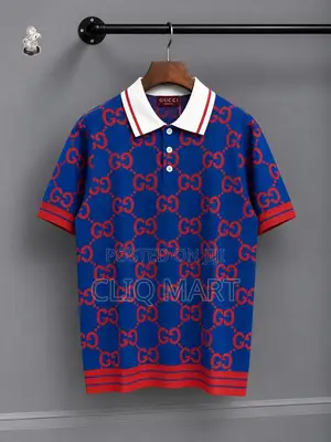 Luxury Designer Knit Polo Shirts Collection Casablanca,Gucci & Versace