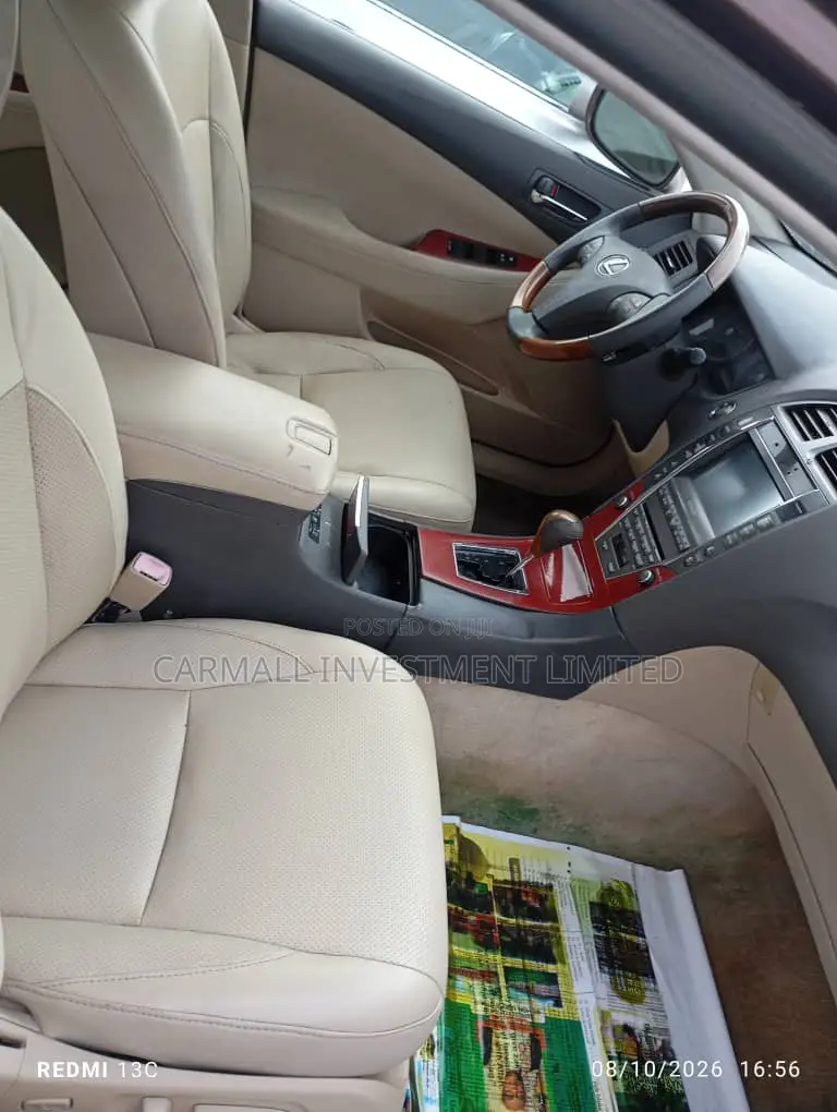 Lexus ES 350 2009 Burgundy