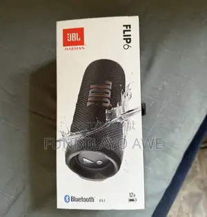 Original JBL Flip 6 Bluetooth Speaker With Charger