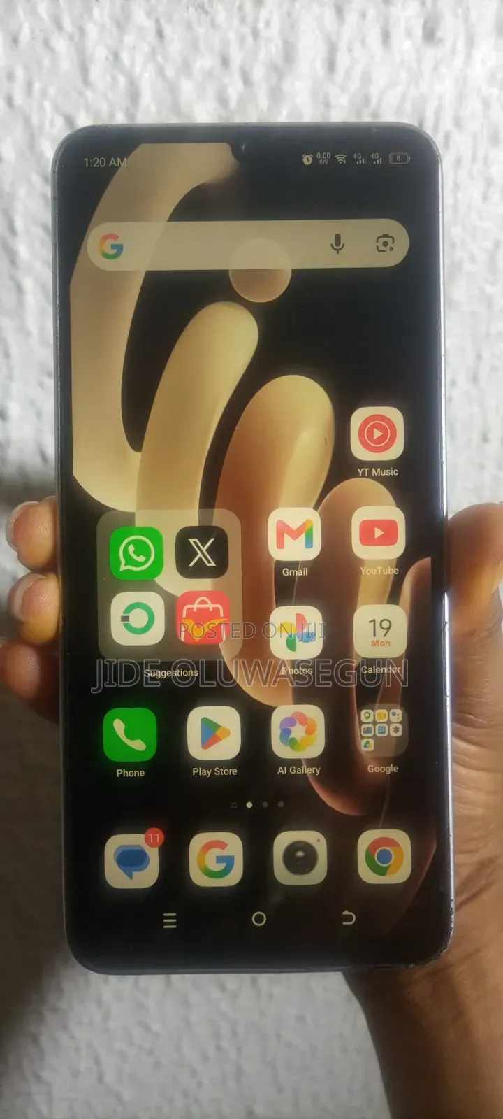 Itel City 100 128 GB Silver