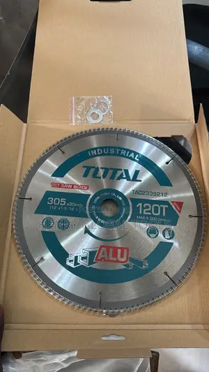 Total 305mm TCT Saw Blade – 120 Teeth (For Aluminium)