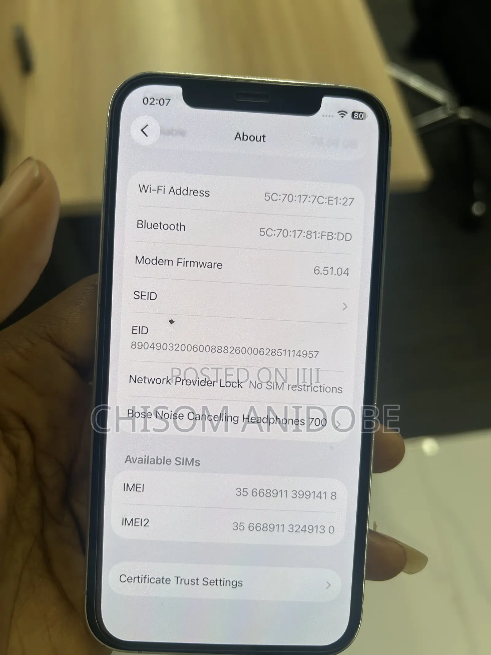 Apple iPhone 12 Pro 128 GB White
