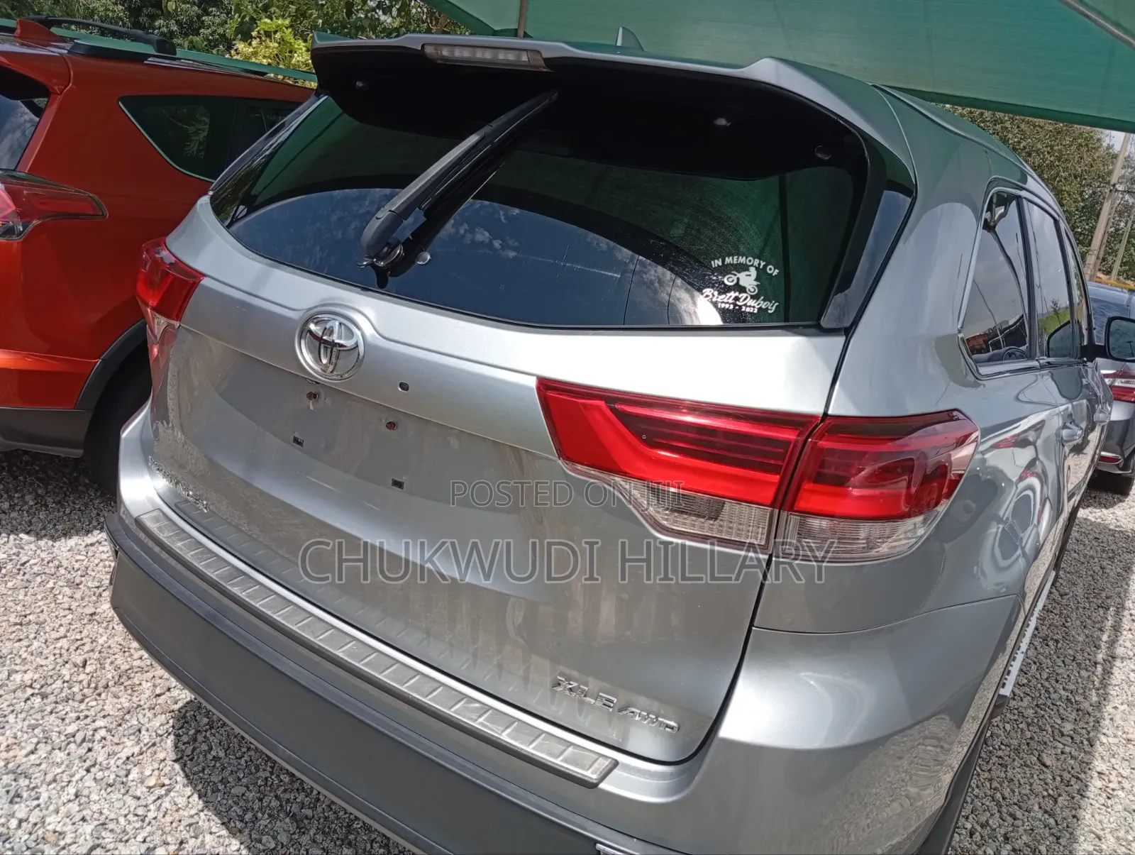 Toyota Highlander 2017 Silver