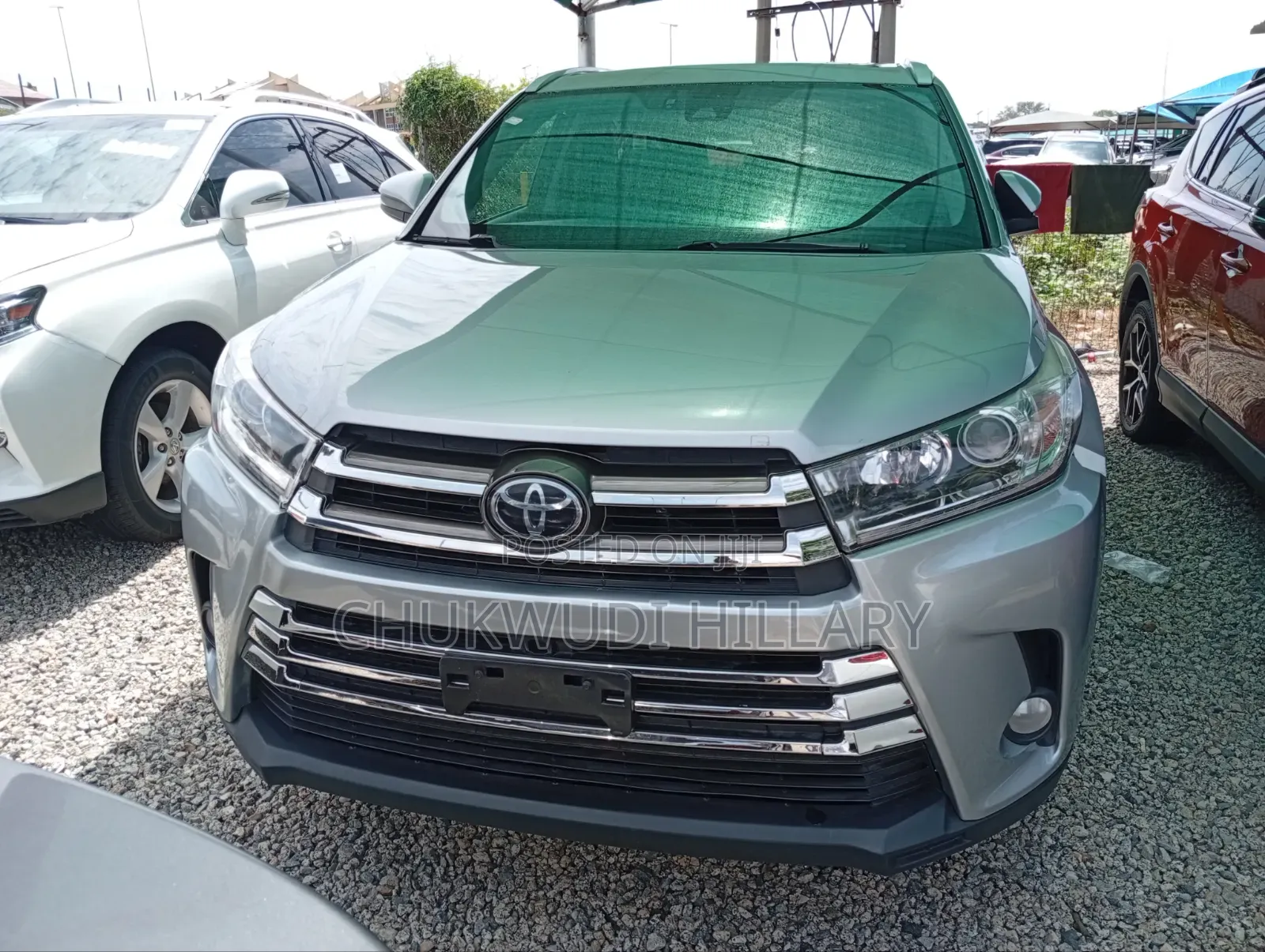 Toyota Highlander 2017 Silver