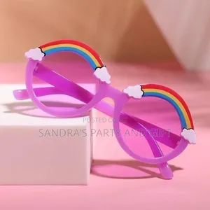 Kids Rainbow Sunglasses With Purple Lenses
