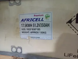 17.5kwh Africell Lithium Iron Battery Flat