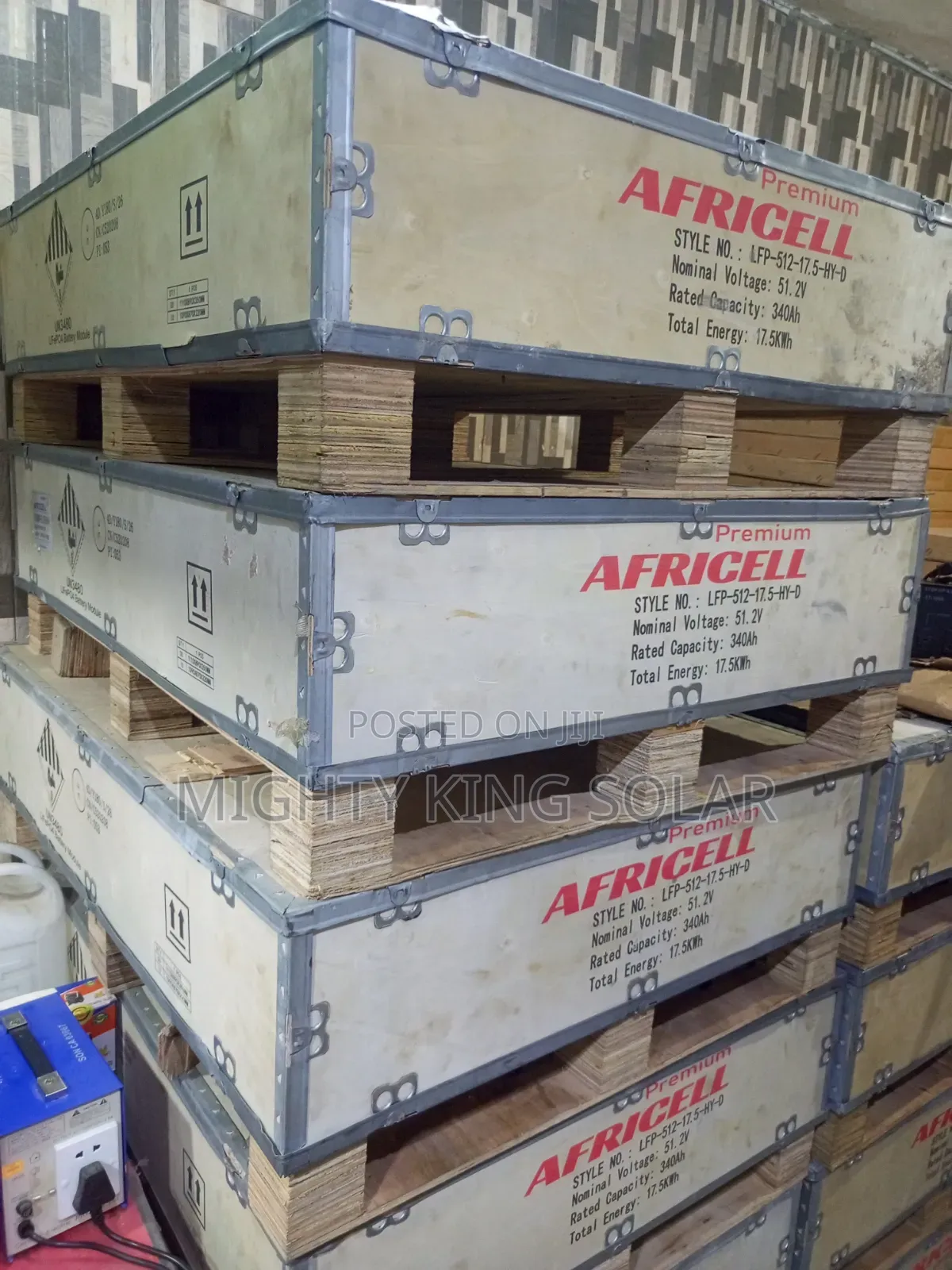 17.5kwh Africell Lithium Iron Battery Flat