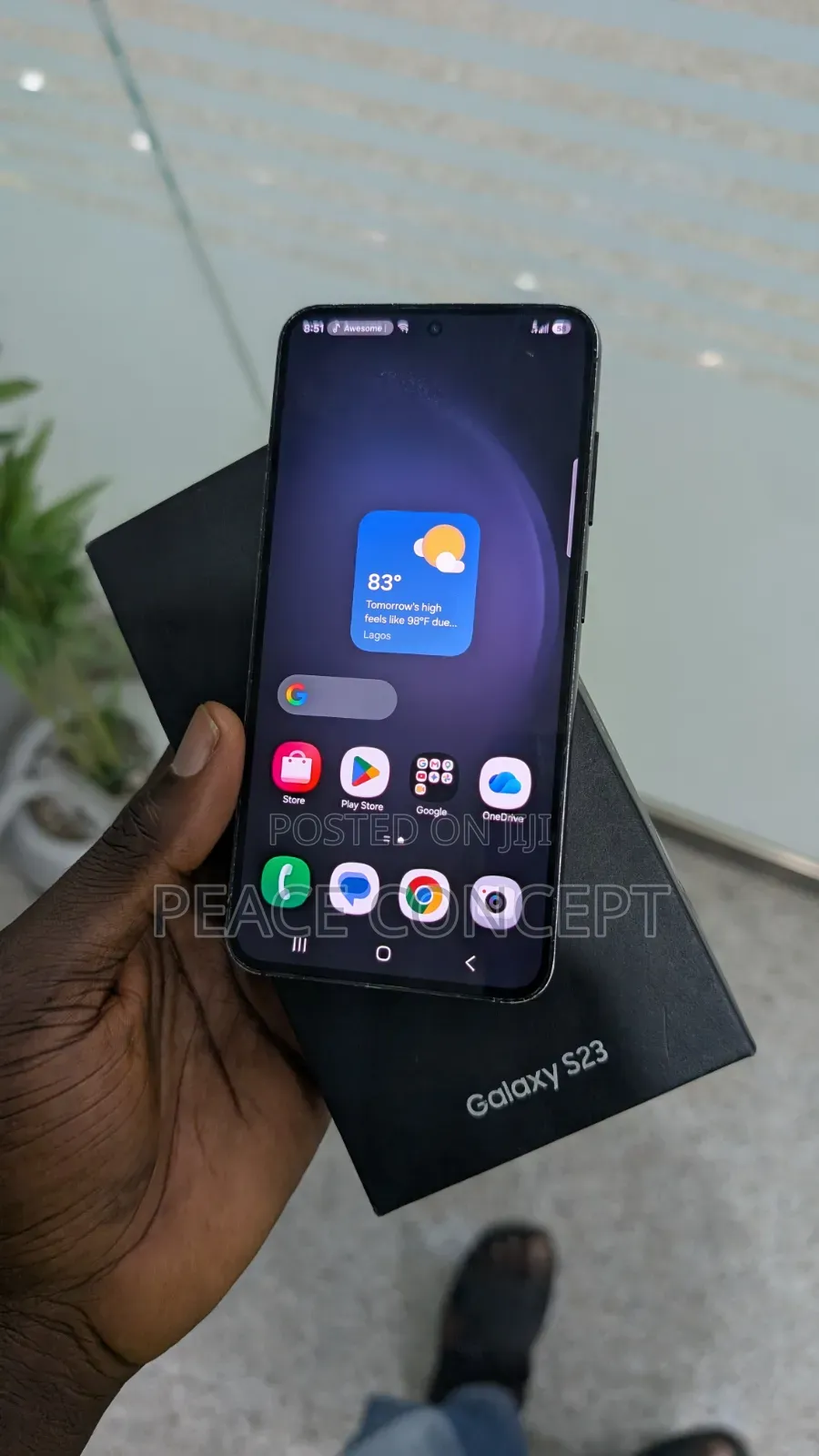 Samsung Galaxy S23 128 GB Black