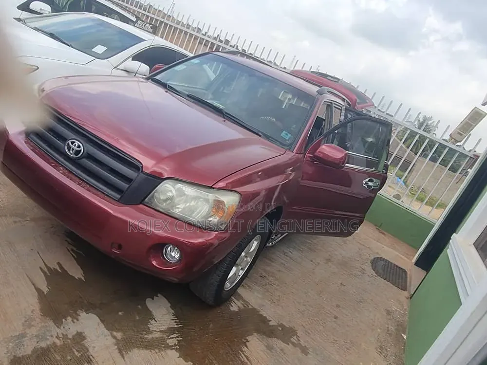 Toyota Highlander 4x4 2005 Red