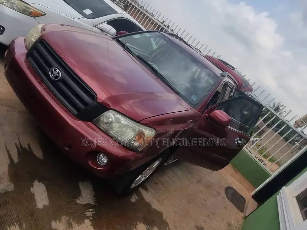 Toyota Highlander 4x4 2005 Red