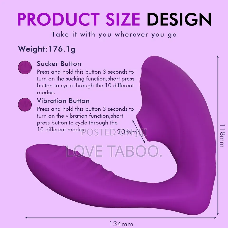 Vibe Pro Sensual Clitoral Vibrator