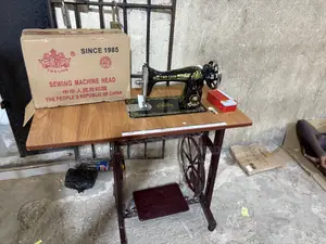 Complete Set of Two Lion Sewing Machines