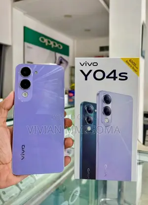 New Vivo Y04 64 GB Purple