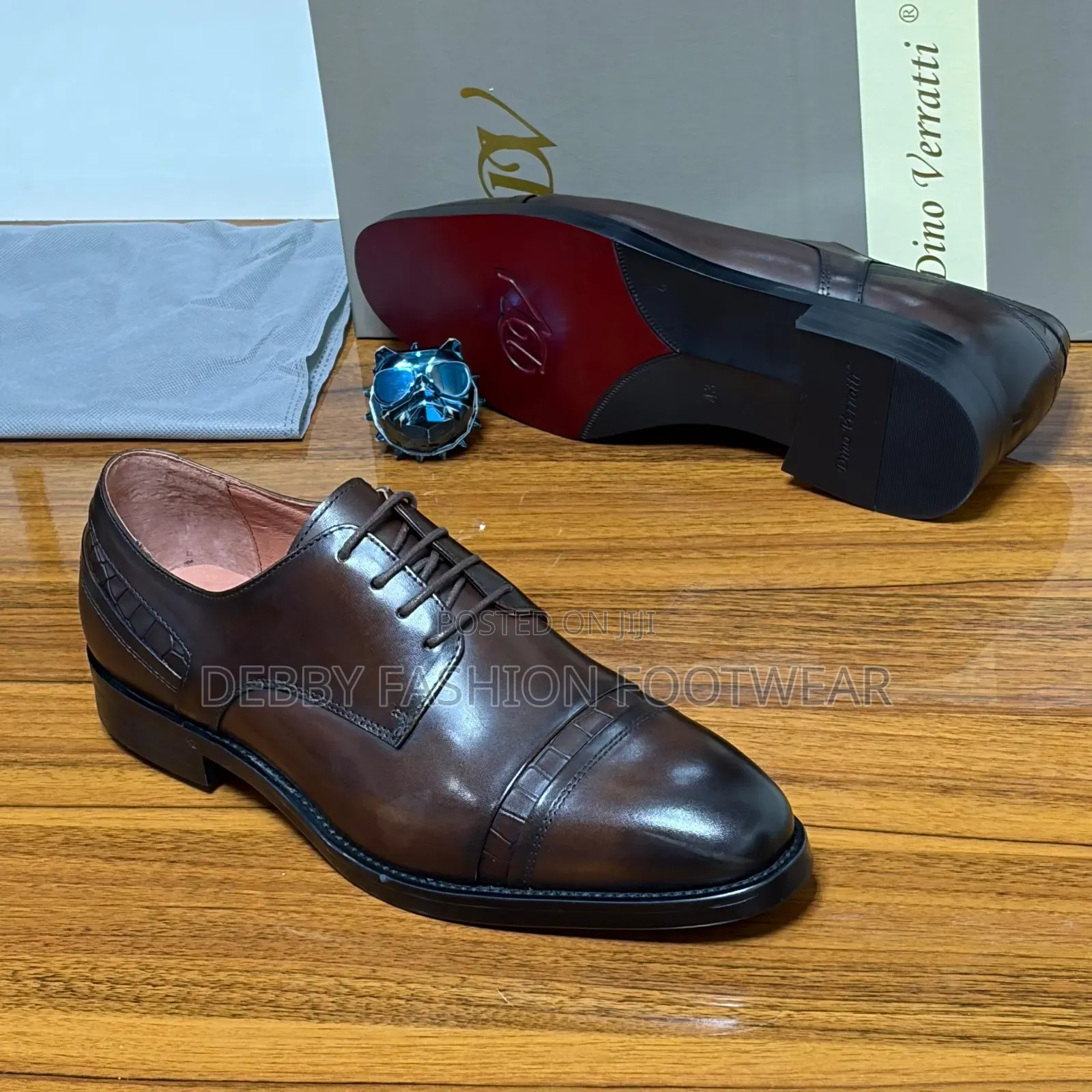 Confirm Laceup Dino Verrati Cooperate Shoe