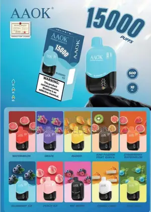 Aaok 15000 Puffs Vape(rechargeable Disposable Vape)