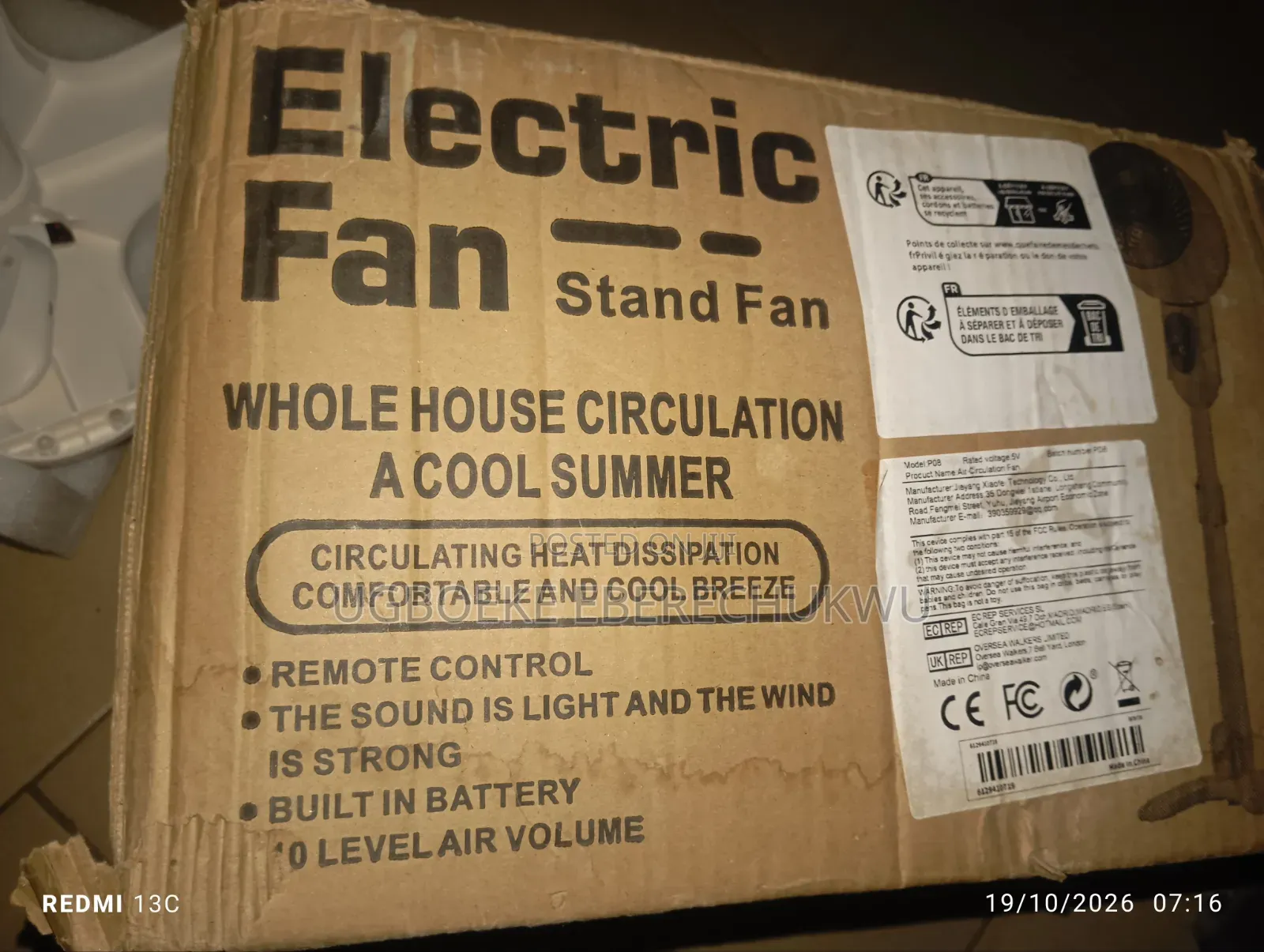 Electric Fan