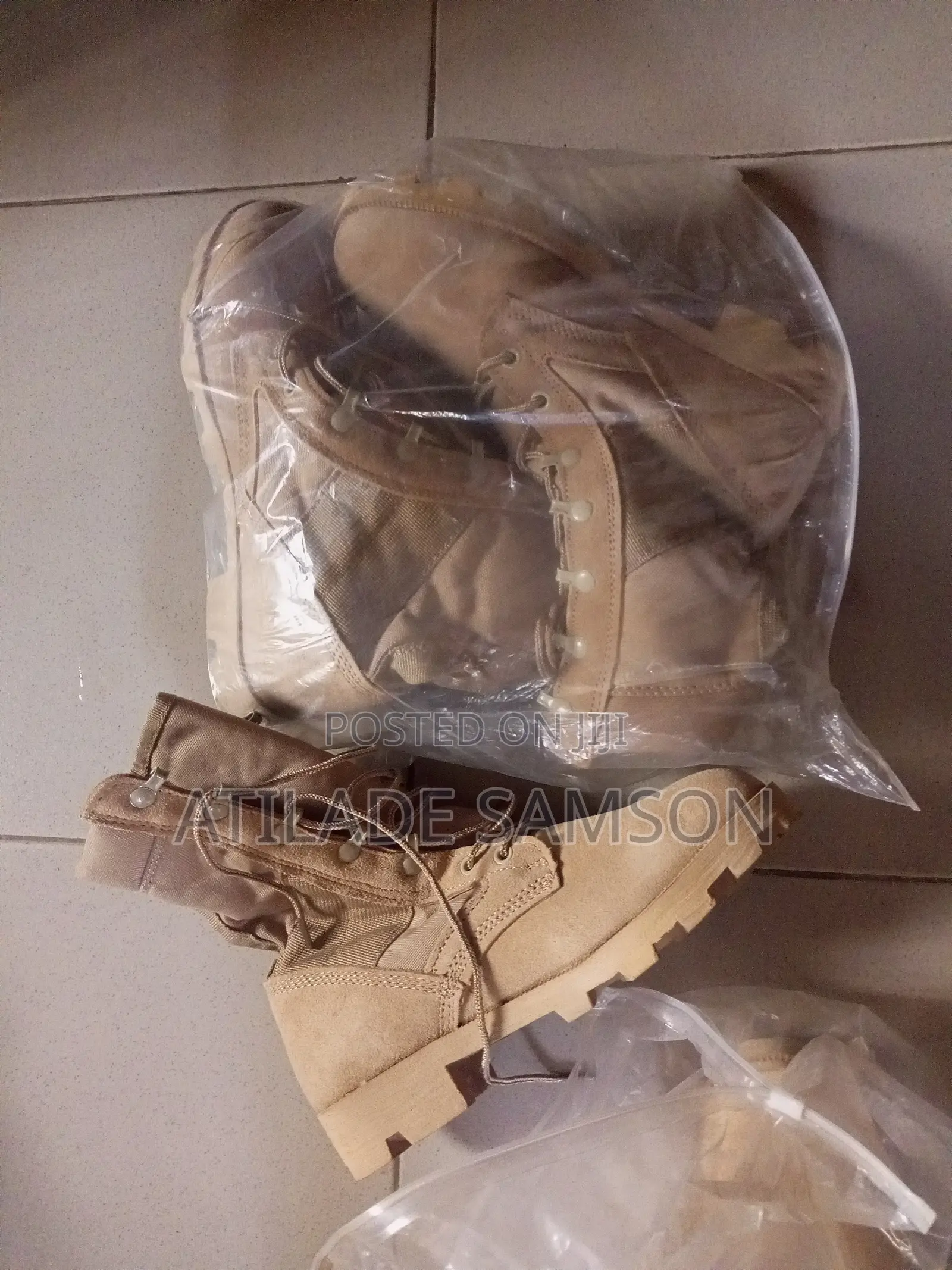 Military Desert Boot