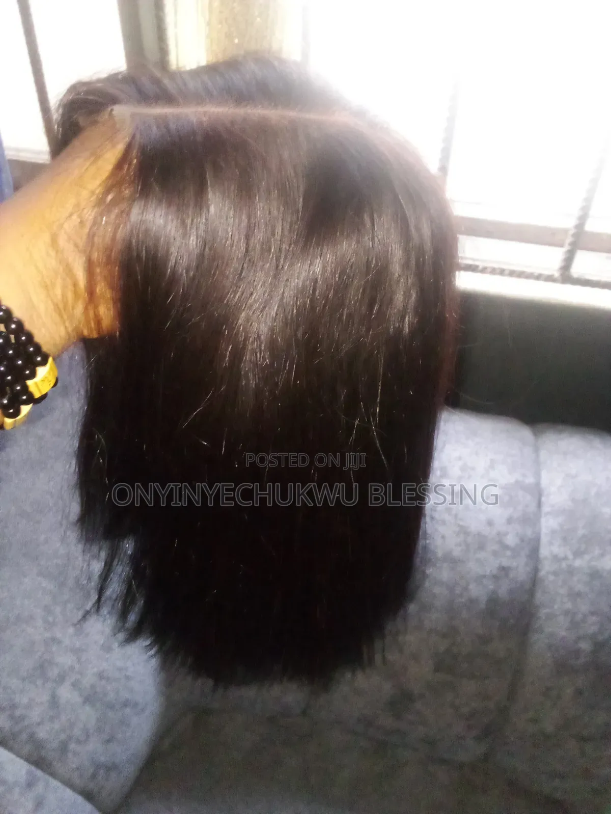 10" Bone Straight Hair,