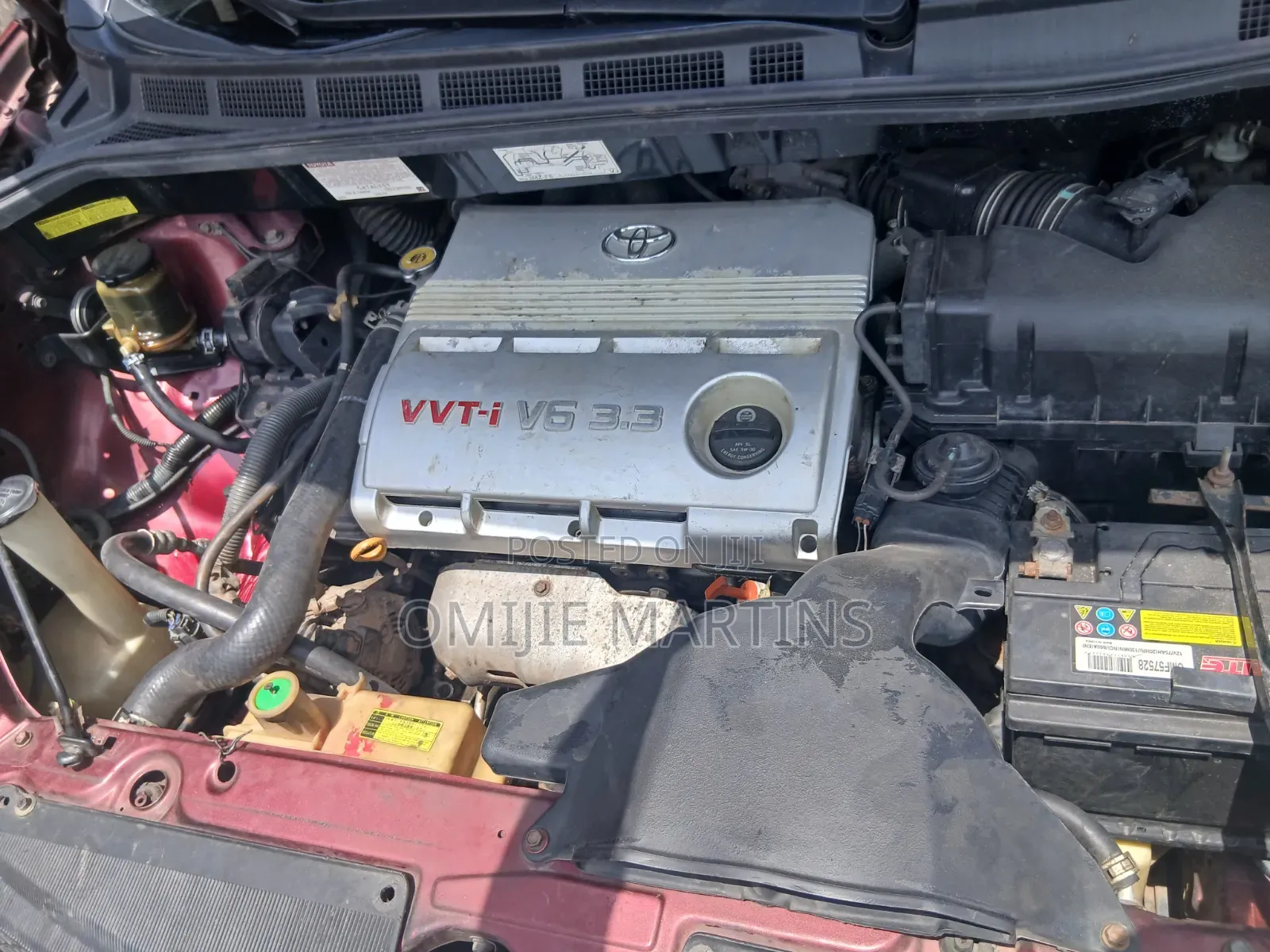 Toyota Sienna 2006 Red